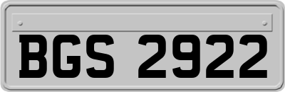 BGS2922