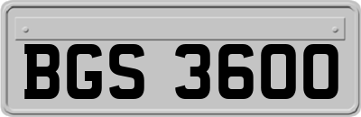 BGS3600