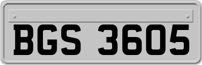 BGS3605
