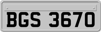 BGS3670