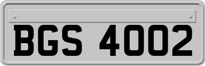 BGS4002