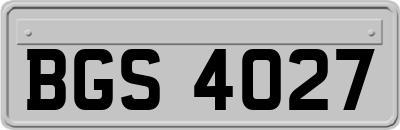 BGS4027