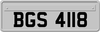 BGS4118
