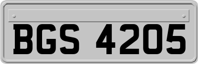BGS4205