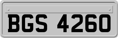 BGS4260