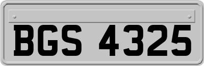 BGS4325
