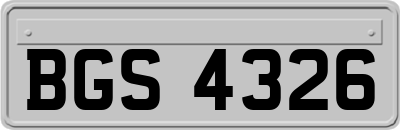 BGS4326