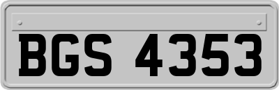 BGS4353