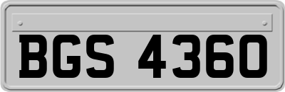 BGS4360