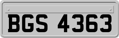 BGS4363