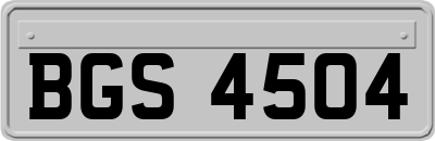 BGS4504