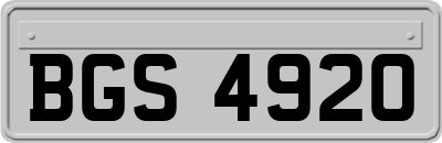 BGS4920