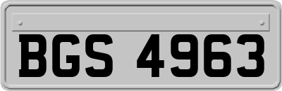 BGS4963