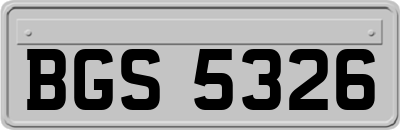BGS5326