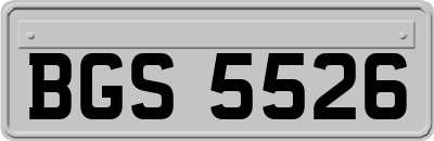 BGS5526