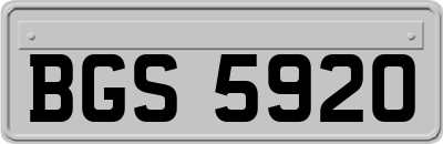 BGS5920
