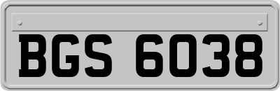 BGS6038
