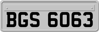 BGS6063