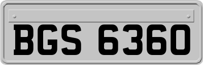 BGS6360