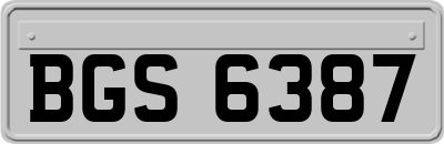 BGS6387