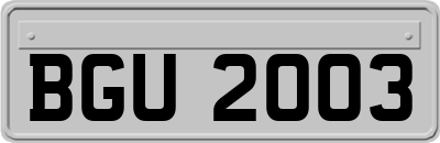 BGU2003