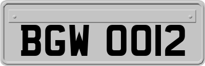 BGW0012