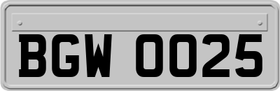 BGW0025