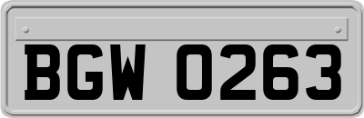 BGW0263