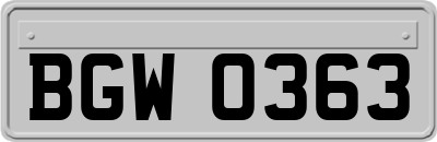BGW0363