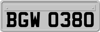 BGW0380