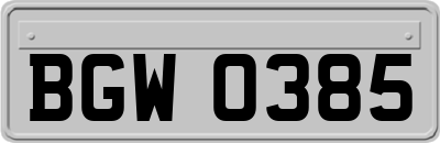 BGW0385