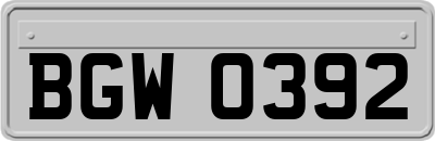 BGW0392