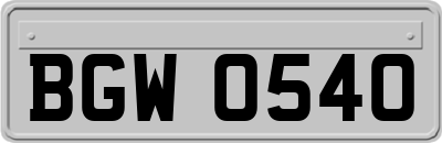 BGW0540