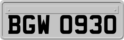 BGW0930
