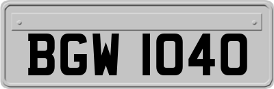 BGW1040