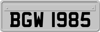 BGW1985