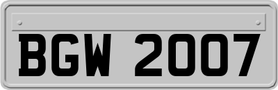 BGW2007