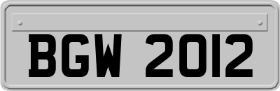 BGW2012