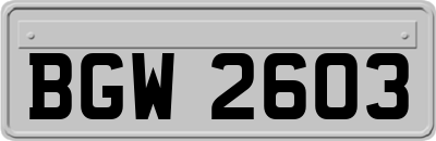 BGW2603