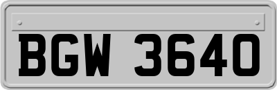 BGW3640