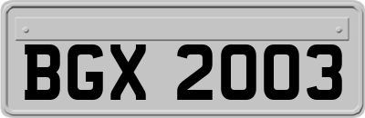 BGX2003