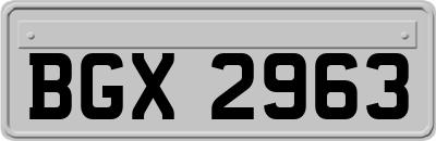 BGX2963