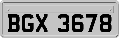 BGX3678