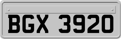 BGX3920