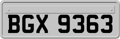 BGX9363