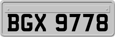 BGX9778