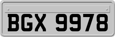 BGX9978