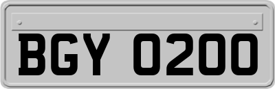 BGY0200