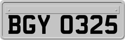BGY0325