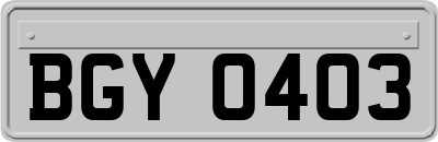 BGY0403